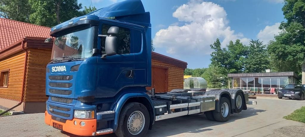 Scania R 490 LB, 6x2*4, EURO 6, 360 KW - Xe chở container/ Xe tải hoán đổi thân: hình 1 Scania R 490 LB, 6x2*4, EURO 6, 360 KW - Xe chở container/ Xe tải hoán đổi thân: hình 1