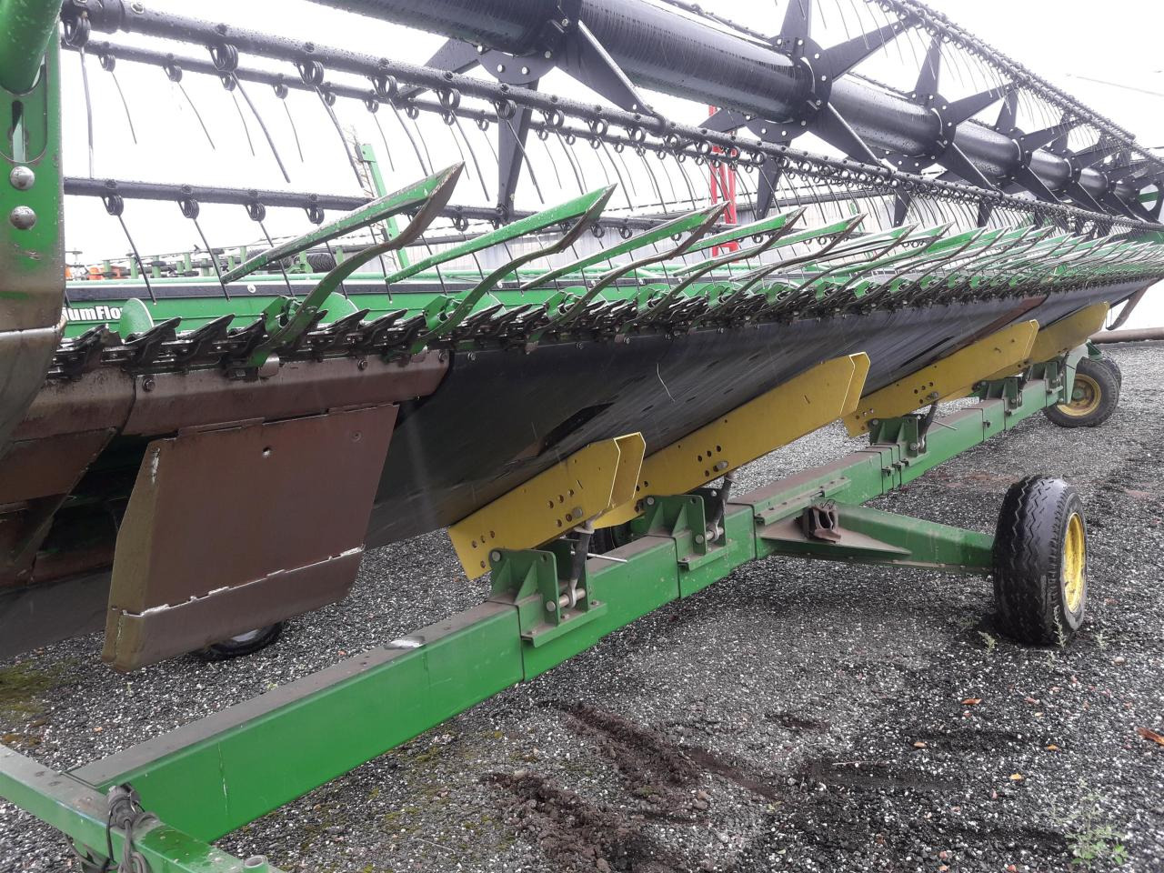 Đính kèm máy gặt đập thức ăn gia súc John Deere 635 Premium Flow: hình 8