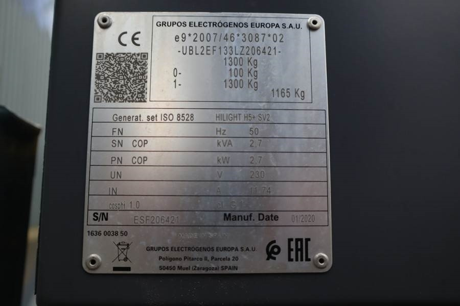 Tháp thắp sáng Atlas Copco HiLight H5+ SV2 Valid inspection, *Guarantee! Max: hình 6