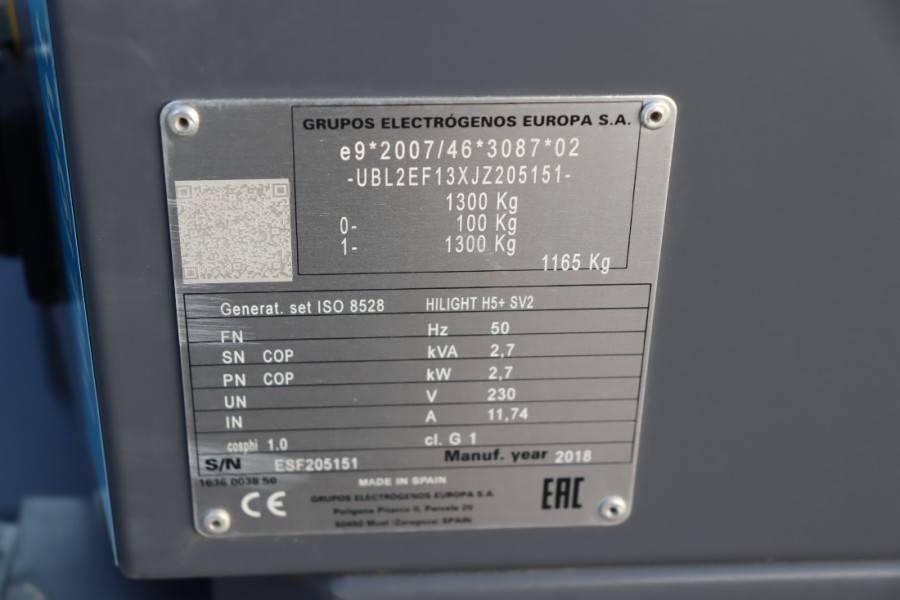 Tháp thắp sáng Atlas Copco HiLight H5+ SV2 Valid inspection, *Guarantee! Max: hình 11