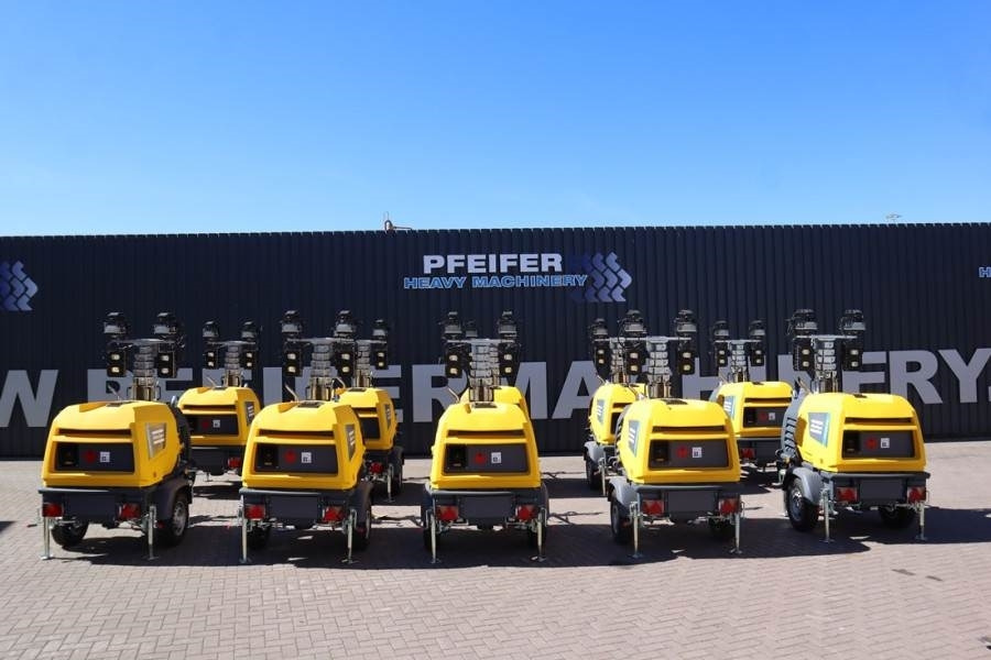 Tháp thắp sáng Atlas Copco Hilight H6+ Valid inspection, *Guarantee! Max Boom: hình 8