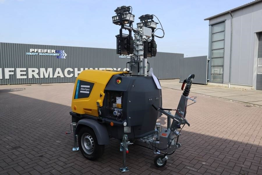 Tháp thắp sáng Atlas Copco Hilight H6+ Valid inspection, *Guarantee! Max Boom: hình 7