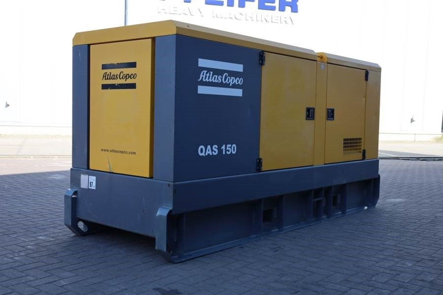 Atlas Copco QAS 150 Diesel, 150KVA * NON - WORKING * - Bộ phát điện: hình 2 Atlas Copco QAS 150 Diesel, 150KVA * NON - WORKING * - Bộ phát điện: hình 2