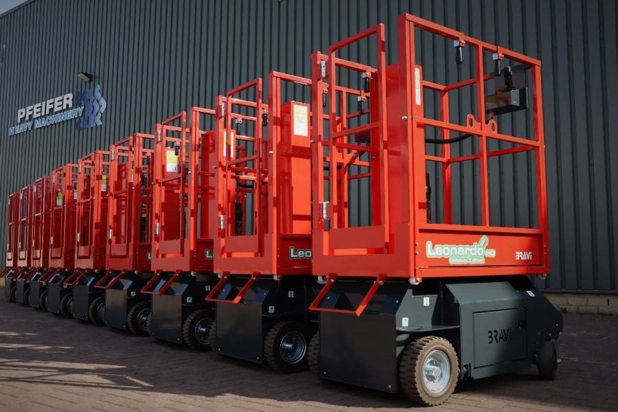 Xe nâng người nhiều khớp nối Bravi LUI HD WD Leonardo New, Electric, 4.90m Working He: hình 13 Xe nâng người nhiều khớp nối Bravi LUI HD WD Leonardo New, Electric, 4.90m Working He: hình 13