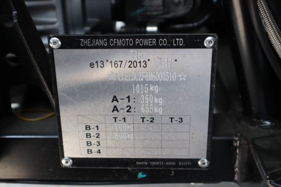 ATV/ Xe 4 bánh CFMoto UFORCE600 Valid Inspection, *Guarantee! Dutch Regi: hình 7