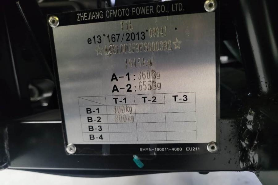 ATV/ Xe 4 bánh CFMoto UFORCE600 Valid Inspection, *Guarantee! Dutch Regi: hình 6