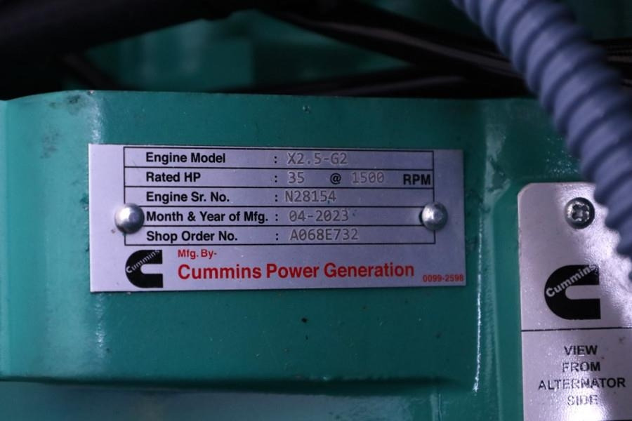 Cummins C22D5Q Declaration of Conformity, Diesel, 22kVA, A - Bộ phát điện: hình 5 Cummins C22D5Q Declaration of Conformity, Diesel, 22kVA, A - Bộ phát điện: hình 5