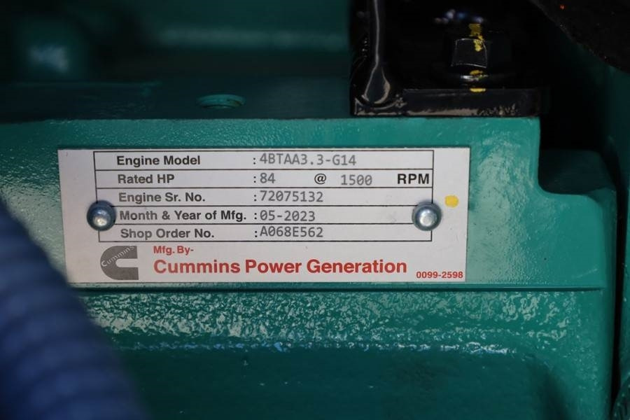 Cummins C55D5EQ Declaration of Conformity, Diesel, 55kVA, - Bộ phát điện: hình 5 Cummins C55D5EQ Declaration of Conformity, Diesel, 55kVA, - Bộ phát điện: hình 5