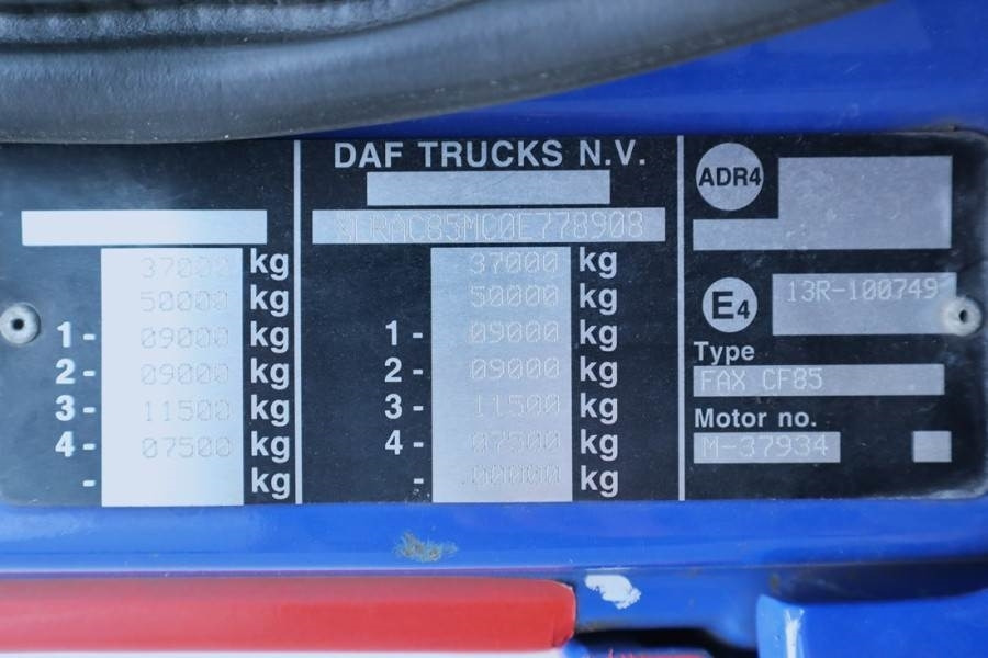 DAF CF85 With THOR 0K6 CRANE Dutch Registration, Thor - Cần cẩu mọi địa hình: hình 5 DAF CF85 With THOR 0K6 CRANE Dutch Registration, Thor - Cần cẩu mọi địa hình: hình 5