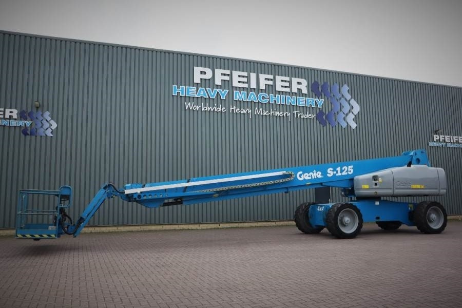 Genie S125 Valid inspection, *Guarantee! Diesel, 4x4x4 D - Xe nâng người hình viễn vọng kính: hình 1 Genie S125 Valid inspection, *Guarantee! Diesel, 4x4x4 D - Xe nâng người hình viễn vọng kính: hình 1