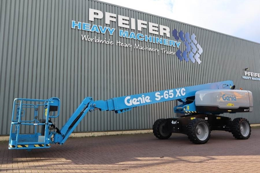 Genie S65XC Valid inspection, *Guarantee! Diesel, 4x4 Dr - Xe nâng người hình viễn vọng kính: hình 1 Genie S65XC Valid inspection, *Guarantee! Diesel, 4x4 Dr - Xe nâng người hình viễn vọng kính: hình 1