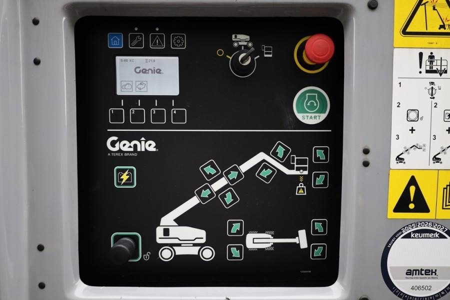 Genie S65XC Valid inspection, *Guarantee! Diesel, 4x4 Dr - Xe nâng người hình viễn vọng kính: hình 4 Genie S65XC Valid inspection, *Guarantee! Diesel, 4x4 Dr - Xe nâng người hình viễn vọng kính: hình 4