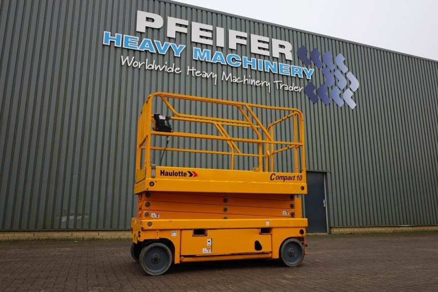 Haulotte Compact 10 Electric, 10.2m Working Height, 450kg C - Máy nâng người hình kéo: hình 1 Haulotte Compact 10 Electric, 10.2m Working Height, 450kg C - Máy nâng người hình kéo: hình 1