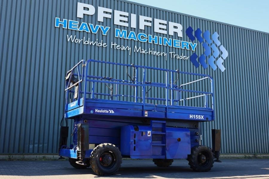 Haulotte H15SX Diesel, 4x4 Drive 15 Working Height, 500kg C - Máy nâng người hình kéo: hình 1 Haulotte H15SX Diesel, 4x4 Drive 15 Working Height, 500kg C - Máy nâng người hình kéo: hình 1