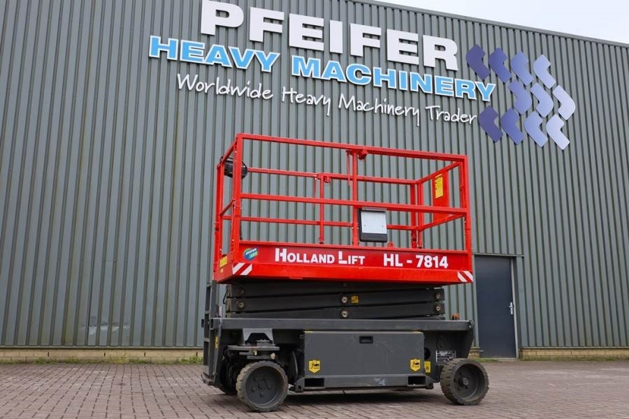 Holland Lift Ecostar HL-7814 Electric, 10m Working Height, 450k - Máy nâng người hình kéo: hình 1 Holland Lift Ecostar HL-7814 Electric, 10m Working Height, 450k - Máy nâng người hình kéo: hình 1