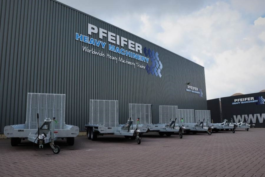 Rơ moóc để vận chuyển thiết bị Hulco Terrax-2 3500kg 2 Axel Trailer, 2.770 kg Capacity,: hình 6