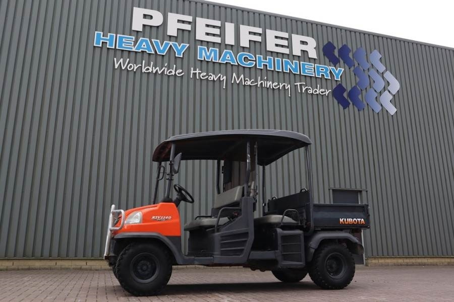 Kubota RTV1140CPX 4x4 Dutch Registration, Diesel, 4x4 Dri - ATV/ Xe 4 bánh: hình 1 Kubota RTV1140CPX 4x4 Dutch Registration, Diesel, 4x4 Dri - ATV/ Xe 4 bánh: hình 1