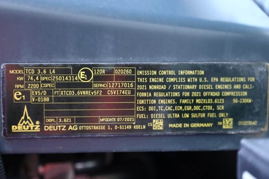 Xe nhấc hình viễn vọng kính Magni - TH5,5.15-D7/D Diesel, 4x4x4 Drive, 5.5t Ca: hình 13