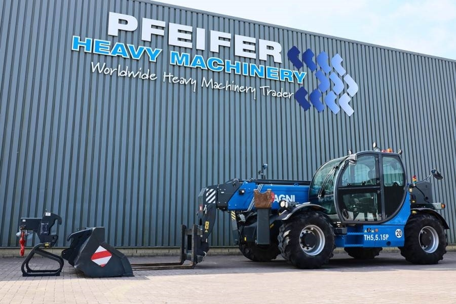 Magni TH5,5.15-D7/D Diesel, 4x4x4 Drive, 5.5t Capacity, - Xe nhấc hình viễn vọng kính: hình 1 Magni TH5,5.15-D7/D Diesel, 4x4x4 Drive, 5.5t Capacity, - Xe nhấc hình viễn vọng kính: hình 1