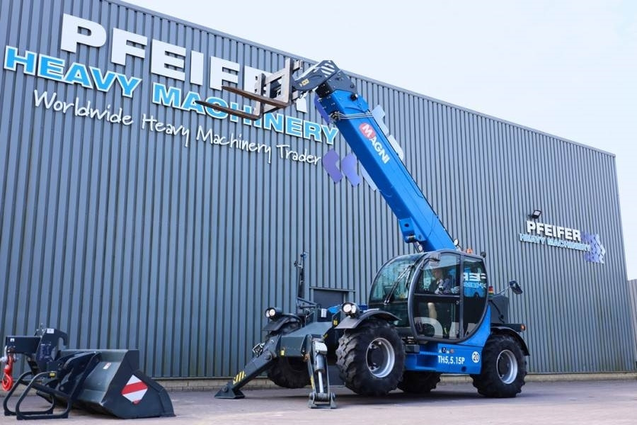 Magni TH5,5.15-D7/D Diesel, 4x4x4 Drive, 5.5t Capacity, - Xe nhấc hình viễn vọng kính: hình 2 Magni TH5,5.15-D7/D Diesel, 4x4x4 Drive, 5.5t Capacity, - Xe nhấc hình viễn vọng kính: hình 2