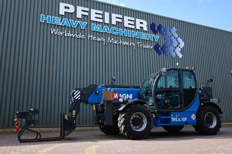 Magni TH5,5.15-D7/D Diesel, 4x4x4 Drive, 5.5t Capacity, - Xe nhấc hình viễn vọng kính: hình 1 Magni TH5,5.15-D7/D Diesel, 4x4x4 Drive, 5.5t Capacity, - Xe nhấc hình viễn vọng kính: hình 1