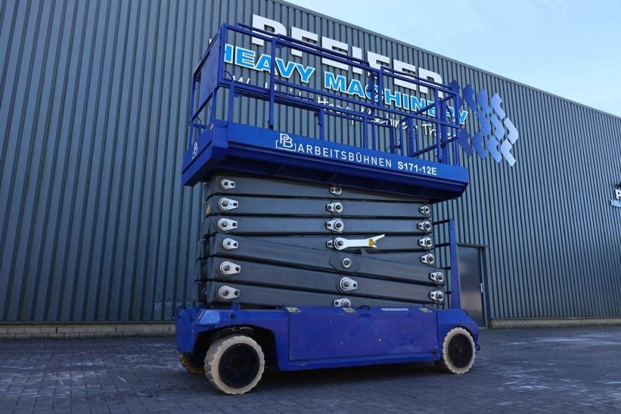 PB LIFT S171-12E Electric, 17.3m Working Height, 400k - Máy nâng người hình kéo: hình 1 PB LIFT S171-12E Electric, 17.3m Working Height, 400k - Máy nâng người hình kéo: hình 1
