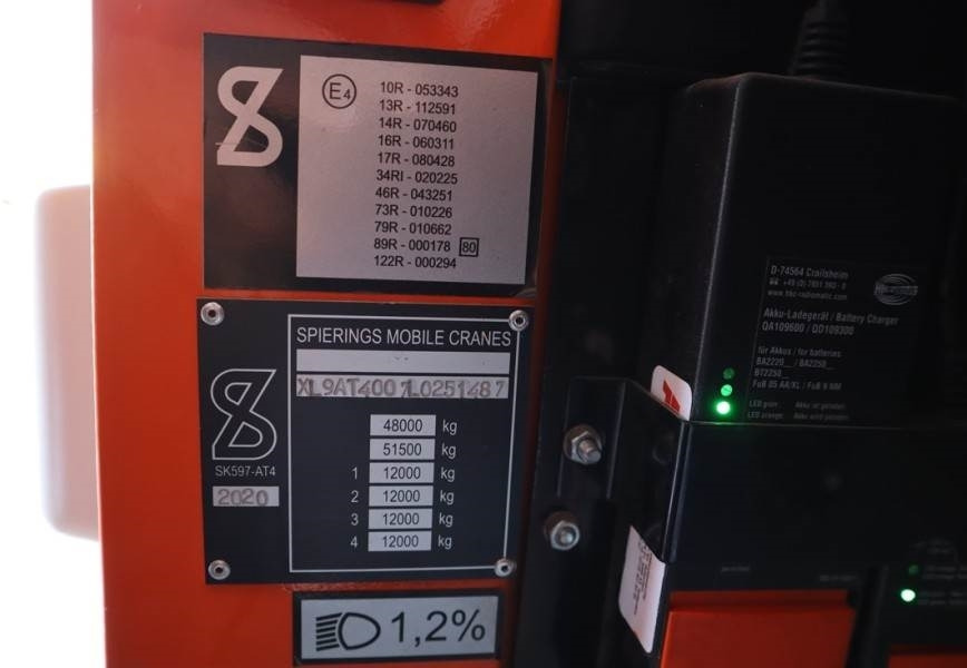 Cần cẩu tháp Spierings SK597-AT4 Dutch Vehicle Registration, Valid Aboma: hình 15