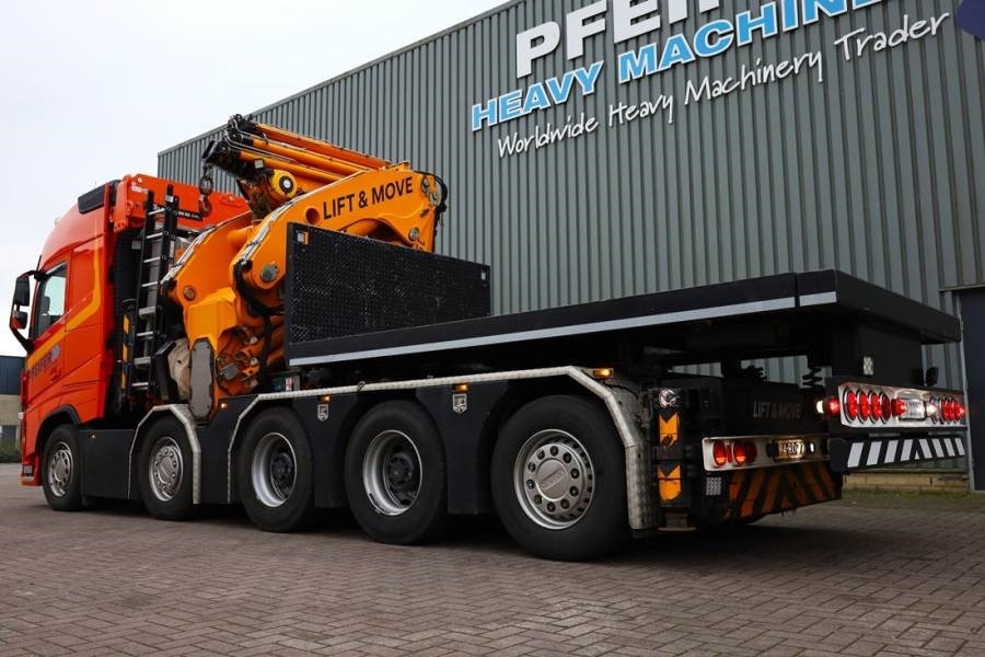 Cần cẩu mọi địa hình Volvo FH12 With Cormach 135t/m Crane Volvo FH12 10x4 Wit: hình 9