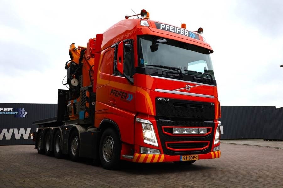 Cần cẩu mọi địa hình Volvo FH12 With Cormach 135t/m Crane Volvo FH12 10x4 Wit: hình 8