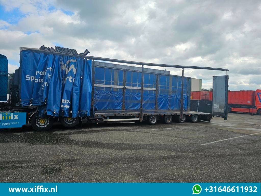 Dinkel 4-ass. Semi dieplader met elektrische huifopbouw / 2x naloop gestuurd - Sơ mi rơ moóc thùng thấp: hình 4 Dinkel 4-ass. Semi dieplader met elektrische huifopbouw / 2x naloop gestuurd - Sơ mi rơ moóc thùng thấp: hình 4