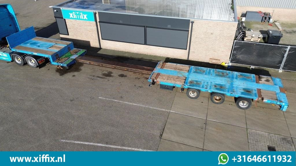 Doll 3-ass. Uitschuifbare semi dieplader / 3x gestuurd - Sơ mi rơ moóc thùng thấp: hình 2 Doll 3-ass. Uitschuifbare semi dieplader / 3x gestuurd - Sơ mi rơ moóc thùng thấp: hình 2