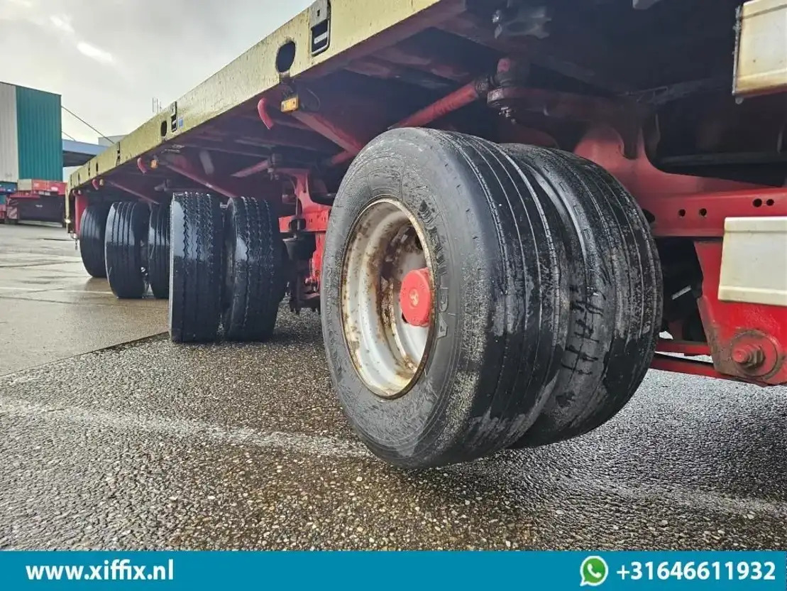 Sơ mi rơ moóc thùng lửng/ Phẳng ES-GE 4-ass. Vlakke uitschuifbare Mega oplegger / 4x gestuurd / 14129: hình 8
