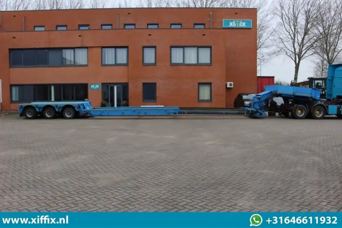 Faymonville 3-ass. Uitschuifbare dieplader met afneembare zwanenhals / Hydr. Vre - Sơ mi rơ moóc thùng thấp: hình 5 Faymonville 3-ass. Uitschuifbare dieplader met afneembare zwanenhals / Hydr. Vre - Sơ mi rơ moóc thùng thấp: hình 5