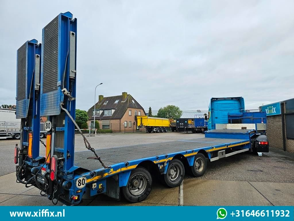 Sơ mi rơ moóc thùng thấp Faymonville TE Huur 3-ass. Semi dieplader met dubbele hydr. Kleppen en hydr. Ver: hình 11