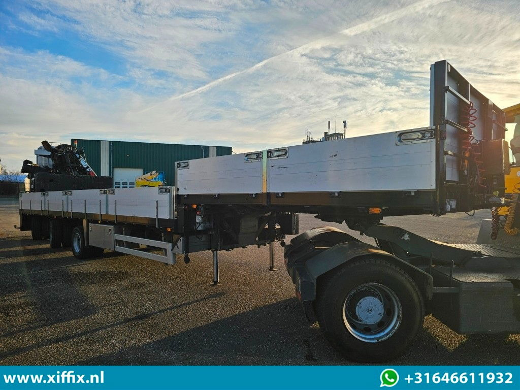 Sơ mi rơ moóc thùng thấp Floor 3-ass. Uitschuifbare semi dieplader met Hiab 22 ton/mtr. Kraan: hình 16