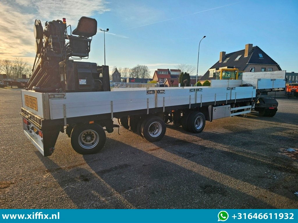 Sơ mi rơ moóc thùng thấp Floor 3-ass. Uitschuifbare semi dieplader met Hiab 22 ton/mtr. Kraan: hình 10