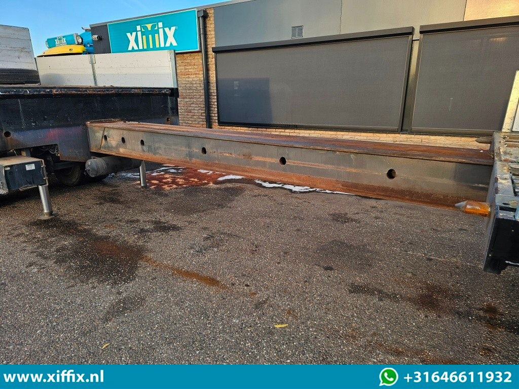 Sơ mi rơ moóc thùng thấp Floor 3-ass. Uitschuifbare semi dieplader met Hiab 22 ton/mtr. Kraan: hình 9