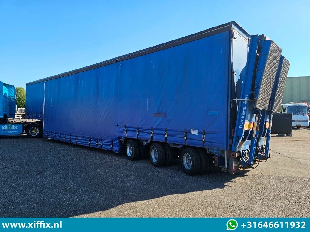 Goldhofer 3-ass. Dieplader met huifopbouw / Hydr. Hefbed en kleppen / 3x gestuur - Sơ mi rơ moóc thùng thấp: hình 5 Goldhofer 3-ass. Dieplader met huifopbouw / Hydr. Hefbed en kleppen / 3x gestuur - Sơ mi rơ moóc thùng thấp: hình 5