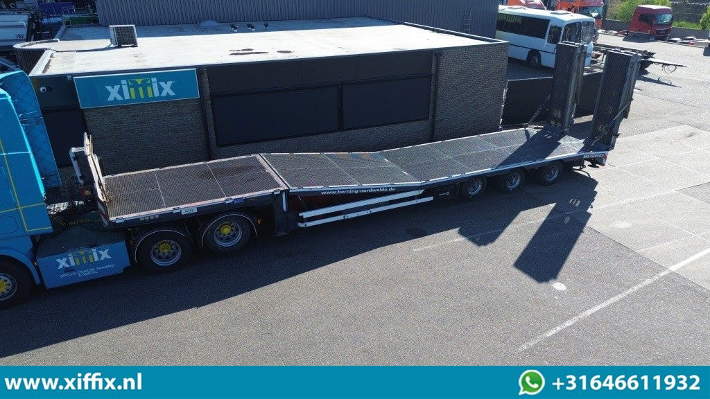 Meusburger 3-ass. Semi dieplader met dubbele hydr. Kleppen en hydr. Verstelbare - Sơ mi rơ moóc thùng thấp: hình 1 Meusburger 3-ass. Semi dieplader met dubbele hydr. Kleppen en hydr. Verstelbare - Sơ mi rơ moóc thùng thấp: hình 1