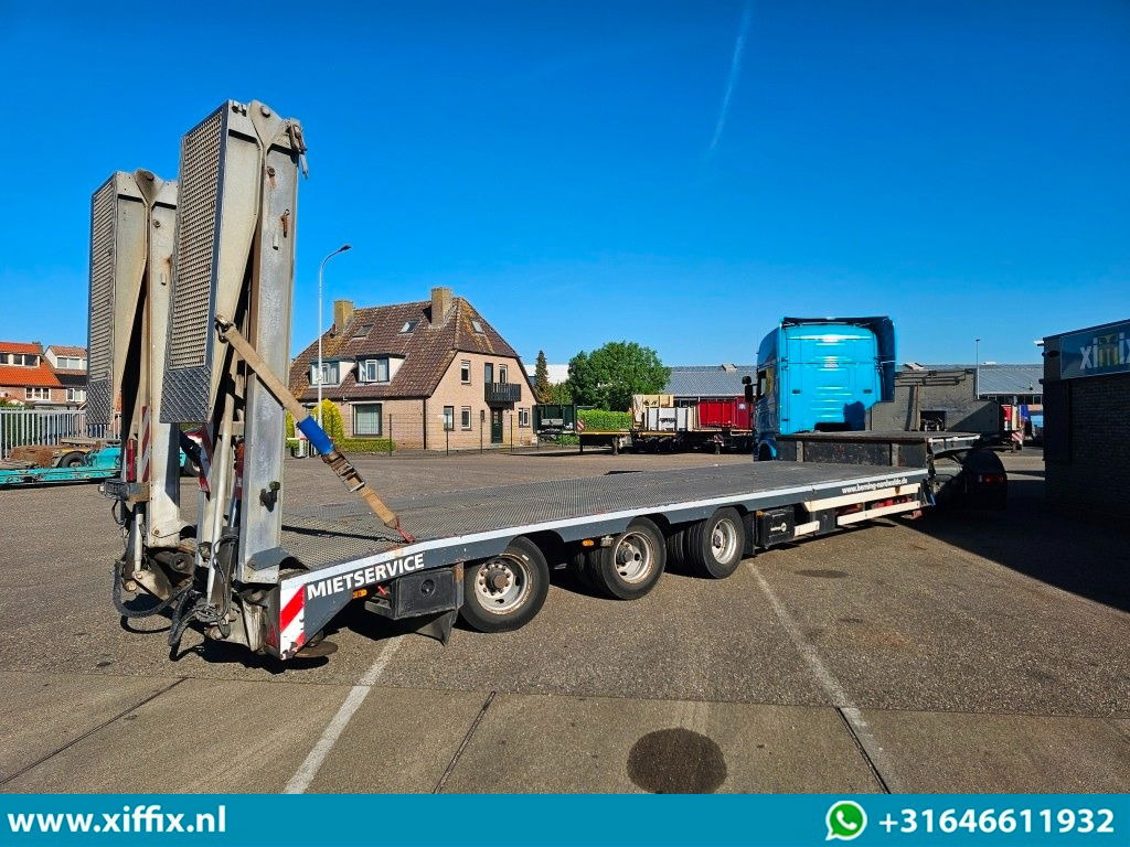 Meusburger 3-ass. Semi dieplader met dubbele hydr. Kleppen en hydr. Verstelbare - Sơ mi rơ moóc thùng thấp: hình 4 Meusburger 3-ass. Semi dieplader met dubbele hydr. Kleppen en hydr. Verstelbare - Sơ mi rơ moóc thùng thấp: hình 4