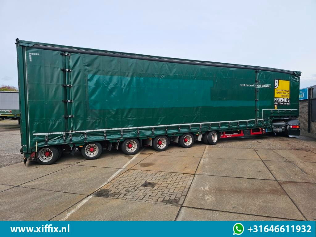 Meusburger 6-ass. Semi dieplader met elektrische huifopbouw / 3x naloop gestuurd - Sơ mi rơ moóc thùng thấp: hình 5 Meusburger 6-ass. Semi dieplader met elektrische huifopbouw / 3x naloop gestuurd - Sơ mi rơ moóc thùng thấp: hình 5