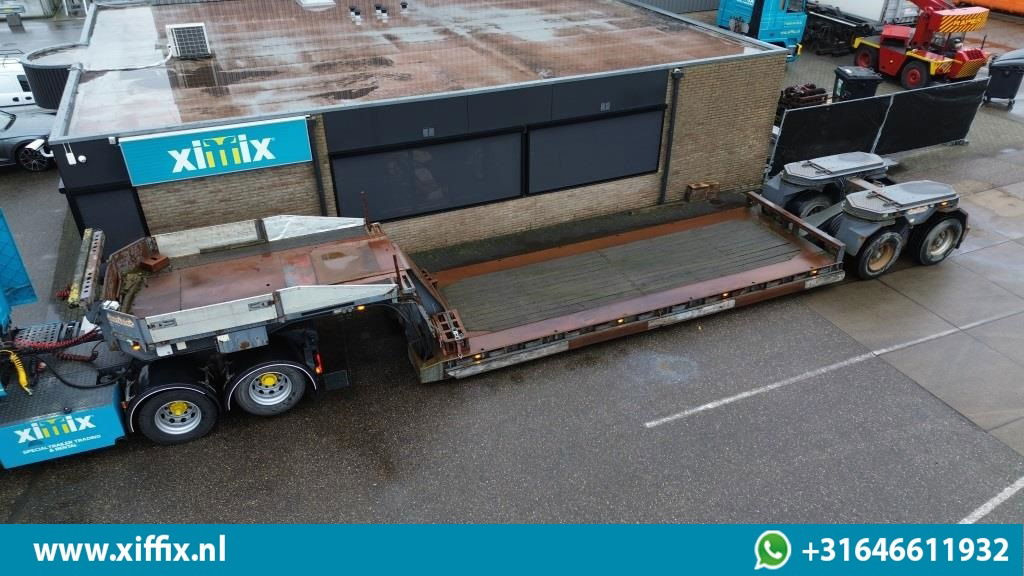 Nooteboom 2-ass. Dieplader met afneembare Nek / 16 Ton assen / 2x gestuurd - Sơ mi rơ moóc thùng thấp: hình 1 Nooteboom 2-ass. Dieplader met afneembare Nek / 16 Ton assen / 2x gestuurd - Sơ mi rơ moóc thùng thấp: hình 1