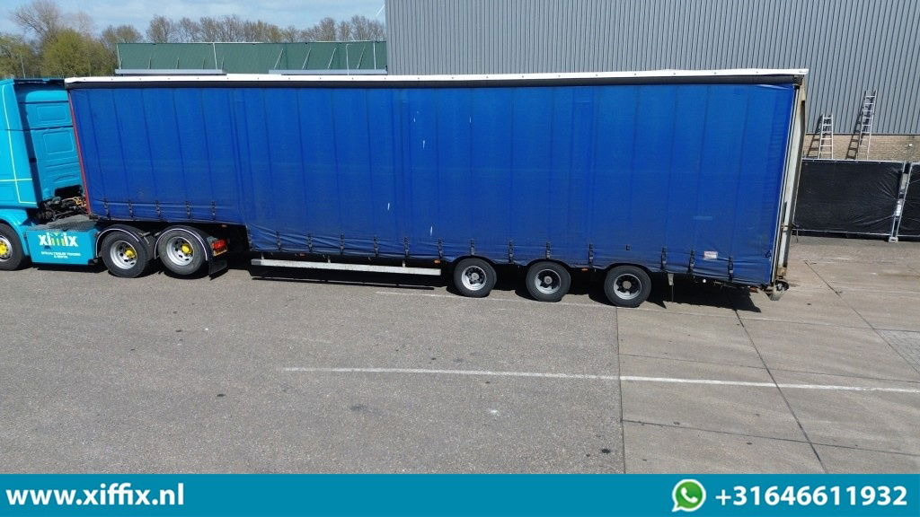 Nooteboom 3-ass. Semi dieplader met huifopbouw / Laadklep - Sơ mi rơ moóc thùng thấp: hình 2 Nooteboom 3-ass. Semi dieplader met huifopbouw / Laadklep - Sơ mi rơ moóc thùng thấp: hình 2