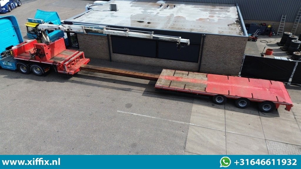 Nooteboom 3-ass. Uitschuifbare semi dieplader met Hiab 22 ton/mtr. Kraan / 3x gestuurd - Sơ mi rơ moóc thùng thấp: hình 2 Nooteboom 3-ass. Uitschuifbare semi dieplader met Hiab 22 ton/mtr. Kraan / 3x gestuurd - Sơ mi rơ moóc thùng thấp: hình 2