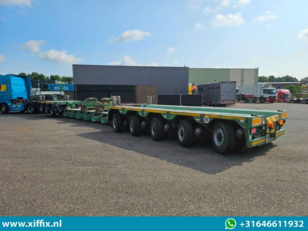SCHEUERLE 3bed5 Uitschuifbare dieplader met afneembare nek / Pendel assen - Sơ mi rơ moóc thùng thấp: hình 5 SCHEUERLE 3bed5 Uitschuifbare dieplader met afneembare nek / Pendel assen - Sơ mi rơ moóc thùng thấp: hình 5