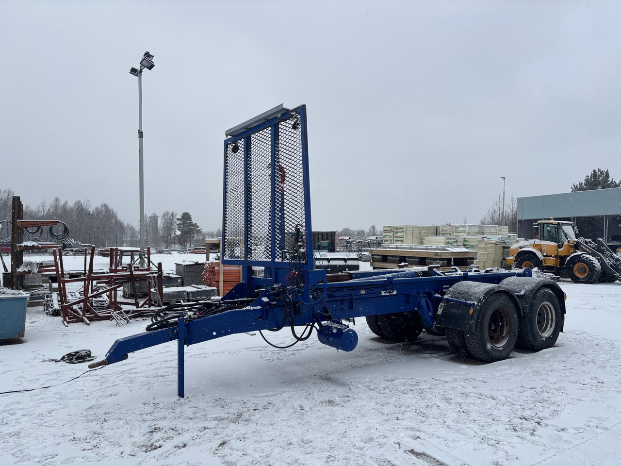 AJK NHS20 - Rơ moóc thùng chứa: hình 1 AJK NHS20 - Rơ moóc thùng chứa: hình 1