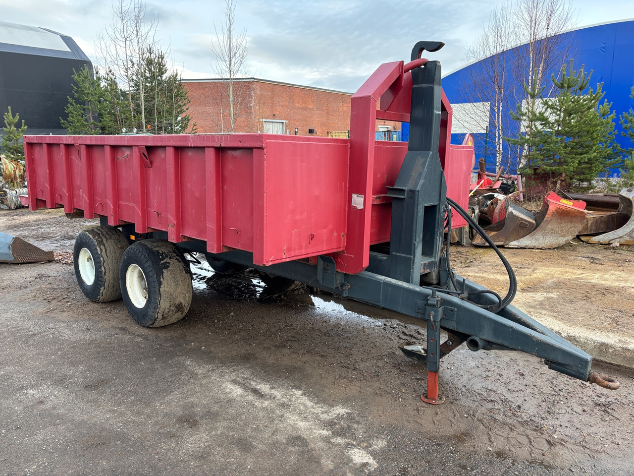 Blidsberg 812 - Rơ moóc thùng chứa: hình 1 Blidsberg 812 - Rơ moóc thùng chứa: hình 1