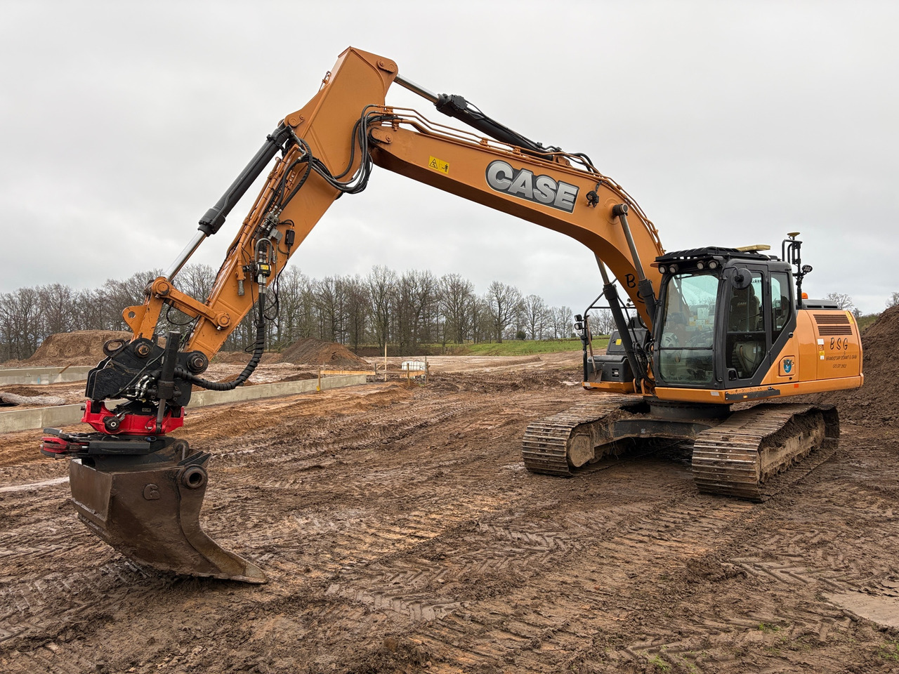 Case CX210D - Máy xúc: hình 1 Case CX210D - Máy xúc: hình 1