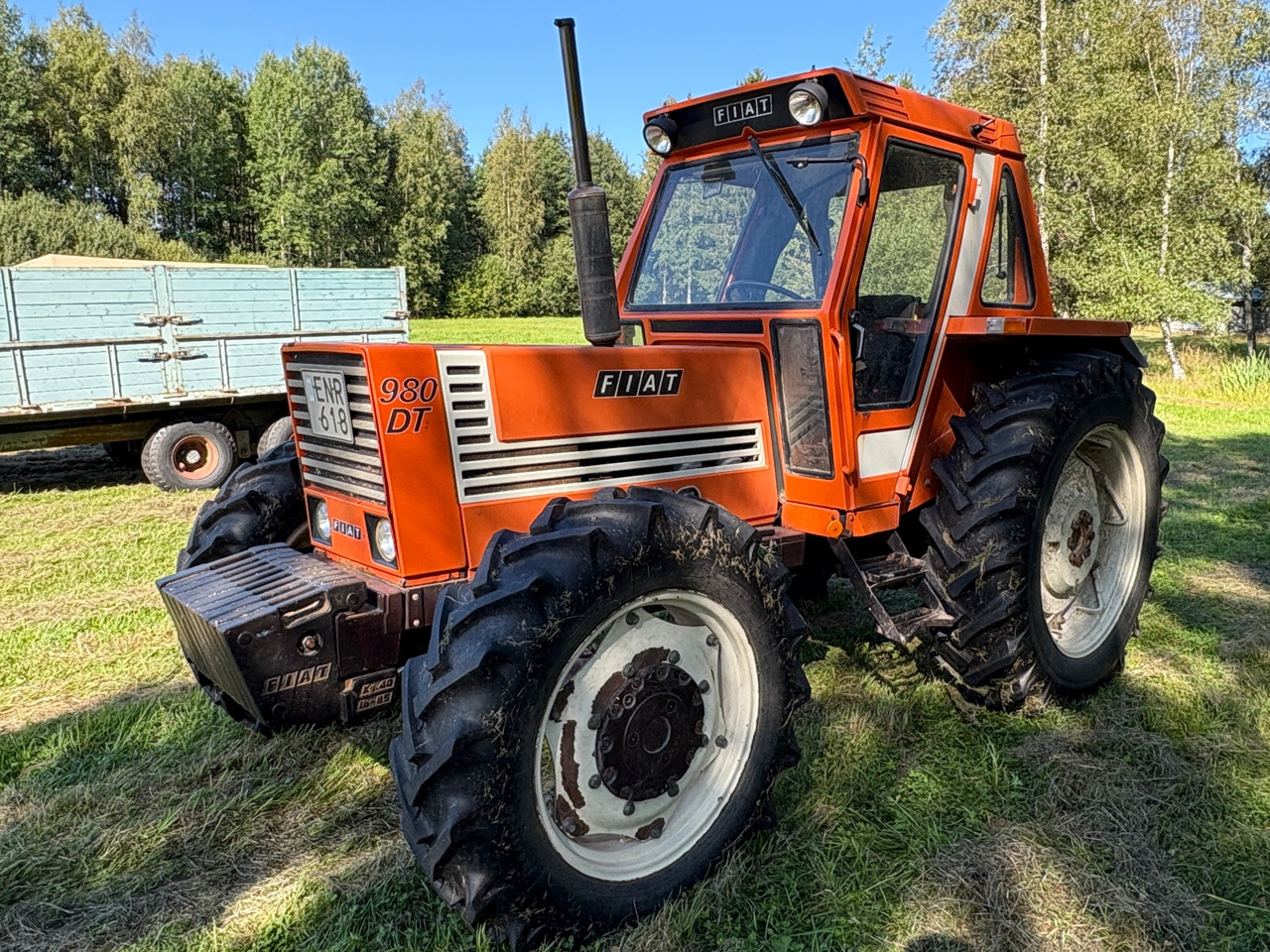 Fiat 980 DT - Máy cày: hình 1 Fiat 980 DT - Máy cày: hình 1
