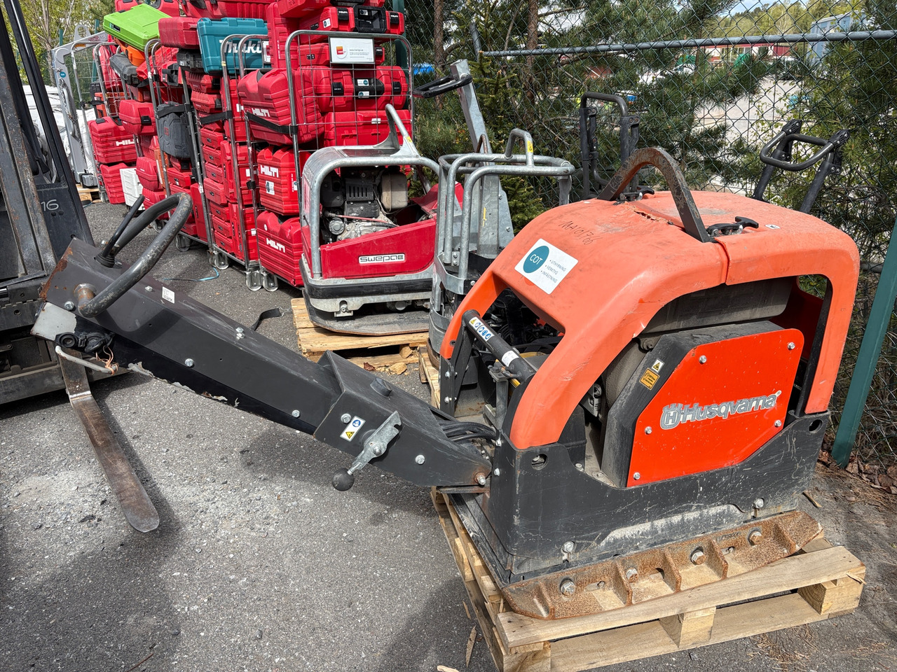 Husqvarna LG504 - Đĩa rung: hình 1 Husqvarna LG504 - Đĩa rung: hình 1